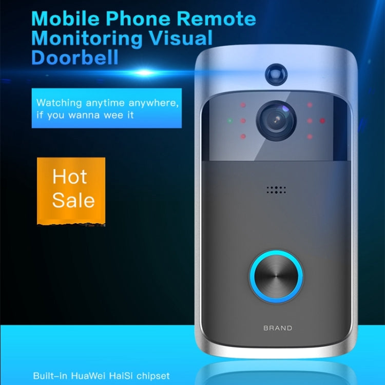 M3 720P Smart WIFI Ultra Low Power Video Visual Doorbell,Support Mobile Phone Remote Monitoring & Night Vision, Without Ding Dong Version M3 720P Smart WIFI Ultra Low Power Video Visual Doorbell,Support Mobile Phone Remote Monitoring & Night Vision, Without Ding Dong Version